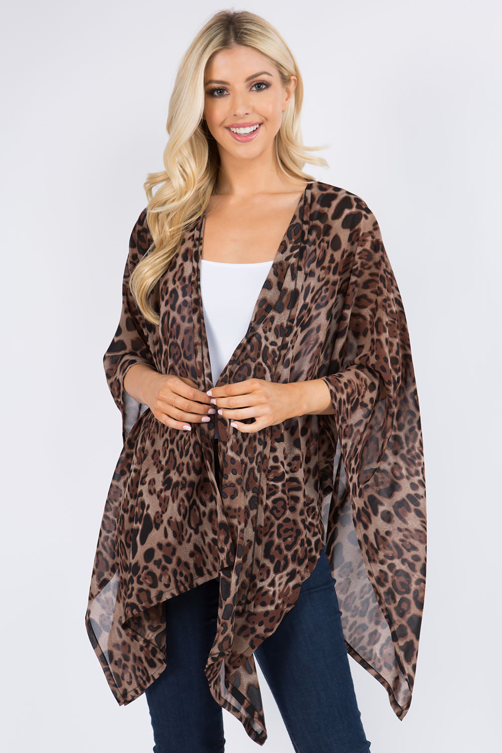 RP-3113 leopard design shawl