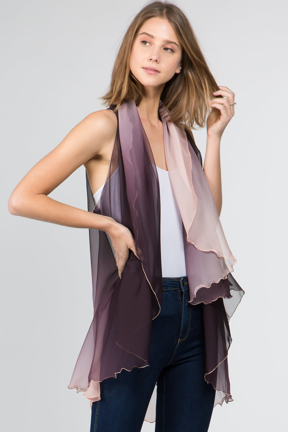 VP-9381 multi color ombre duster